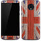 United Kingdom Flag Dark Wood Moto G6 Skin