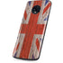 United Kingdom Flag Dark Wood Moto G6 Skin