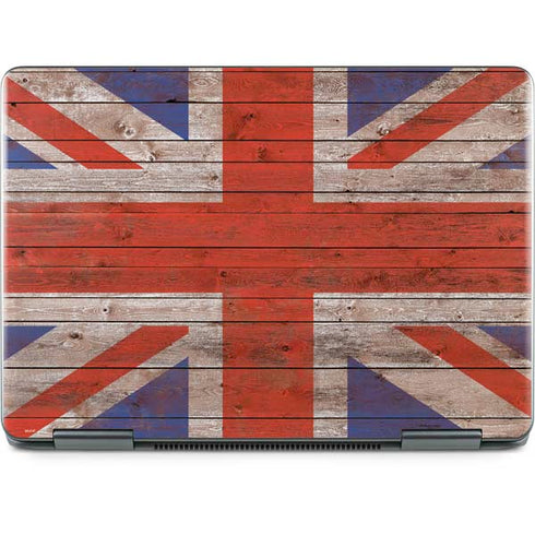 United Kingdom Flag Dark Wood Notebook 9 Pro 13in (2017) Skin