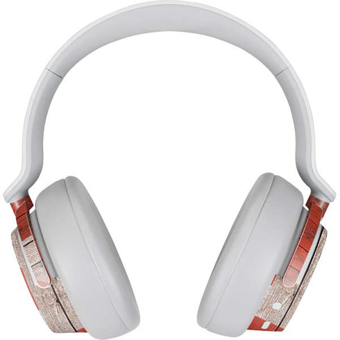 United Kingdom Flag Dark Wood Surface Headphones Skin