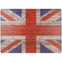 United Kingdom Flag Dark Wood Surface Laptop 7 15in Skin