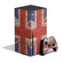 United Kingdom Flag Dark Wood Xbox Series X Bundle Skin
