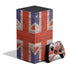 United Kingdom Flag Dark Wood XBox Series X Digital Edition Bundle Skin