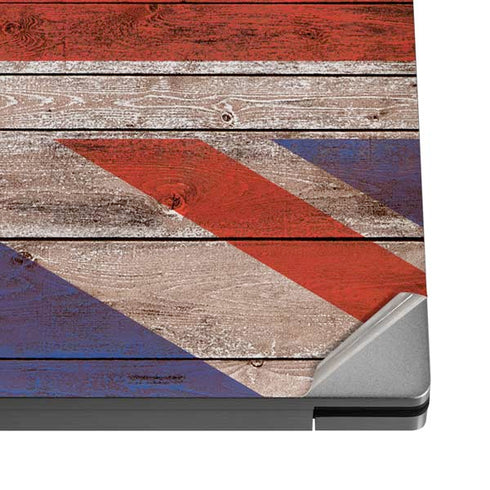 United Kingdom Flag Dark Wood Dell XPS Skin