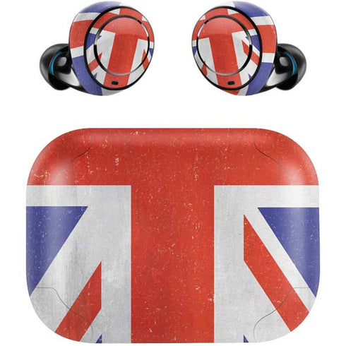 United Kingdom Flag Distressed Amazon Echo Buds Skin