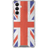 United Kingdom Flag Distressed Galaxy A16 5G Clear Case