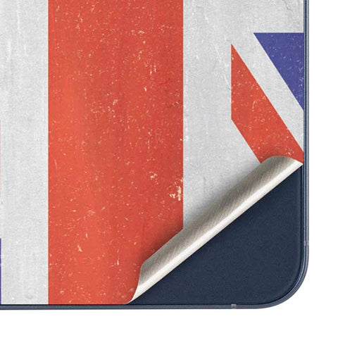 United Kingdom Flag Distressed Galaxy A35 5G Skin