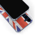 United Kingdom Flag Distressed Galaxy A55 5G Clear Case