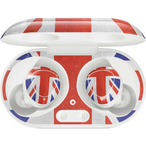 United Kingdom Flag Distressed Galaxy Buds Plus Skin