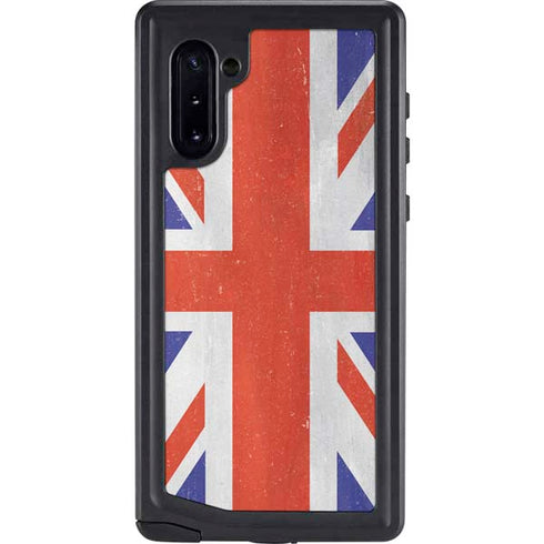 United Kingdom Flag Distressed Galaxy Cases