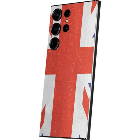 United Kingdom Flag Distressed Galaxy S25 Ultra Skin