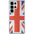 United Kingdom Flag Distressed Galaxy S25 Ultra Clear Case