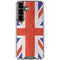 United Kingdom Flag Distressed Galaxy S26 Clear Case