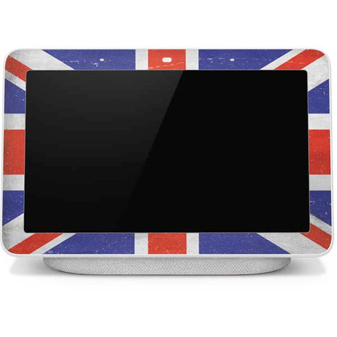 United Kingdom Flag Distressed Google Home Hub Skin