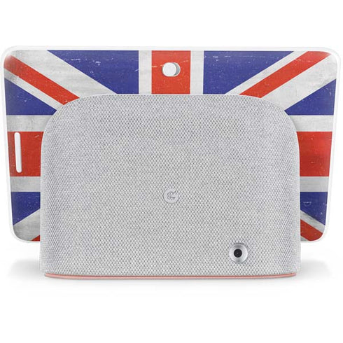 United Kingdom Flag Distressed Google Home Hub Skin