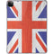 United Kingdom Flag Distressed iPad Pro 11in (2024) Clear Case