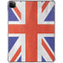 United Kingdom Flag Distressed iPad Pro 11in (2024) Clear Case