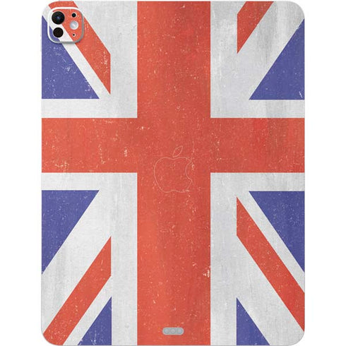United Kingdom Flag Distressed iPad Pro 13in M4 (2024) Skin