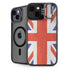 United Kingdom Flag Distressed iPhone 14 Plus Kickstand Case