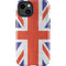 United Kingdom Flag Distressed iPhone 15 Impact Case