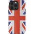 United Kingdom Flag Distressed iPhone 15 Pro Impact Case