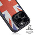 United Kingdom Flag Distressed iPhone 15 Pro Kickstand Case