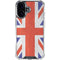 United Kingdom Flag Distressed iPhone 16 Clear Case