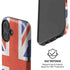 United Kingdom Flag Distressed iPhone 16 Magsafe Impact Case