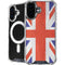 United Kingdom Flag Distressed iPhone 16 Plus MagSafe Case