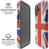 United Kingdom Flag Distressed iPhone 16 Plus Magsafe Impact Case