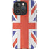 United Kingdom Flag Distressed iPhone 16 Pro Impact Case