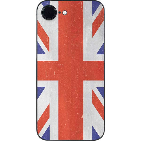 United Kingdom Flag Distressed iPhone 16e Skin