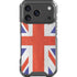 United Kingdom Flag Distressed iPhone 18 Pro Clear Case