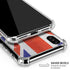 United Kingdom Flag Distressed iPhone X/XS Clear Case
