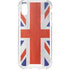 United Kingdom Flag Distressed iPhone XS Clear Case