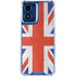 United Kingdom Flag Distressed Moto G 5G (2024) Clear Case