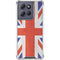 United Kingdom Flag Distressed Moto G Power 5G (2025) Clear Case