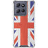 United Kingdom Flag Distressed Moto G Power 5G (2025) Clear Case