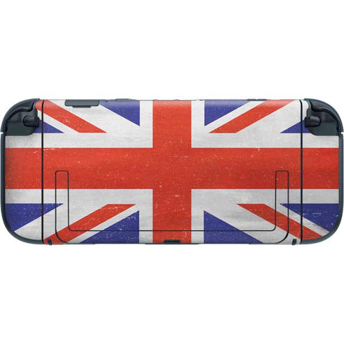 United Kingdom Flag Distressed Nintendo Switch 2 (2025) with Joy-Con Skin