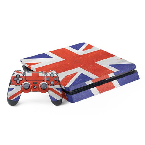 United Kingdom Flag Distressed PlayStation PS4 Skins