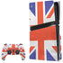 United Kingdom Flag Distressed PS5 Pro Disk Bundle Skin