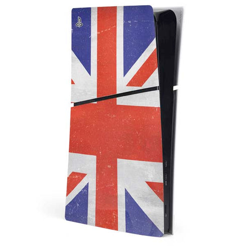 United Kingdom Flag Distressed PlayStation PS5 Skins