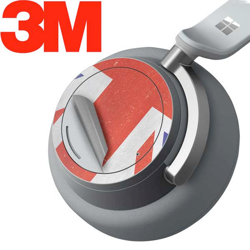 United Kingdom Flag Distressed Surface Headphones Skin