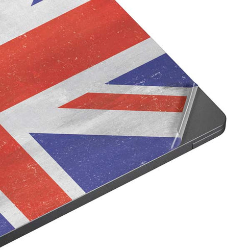 United Kingdom Flag Distressed Surface Laptop 7 15in Skin