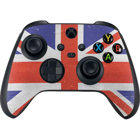United Kingdom Flag Distressed XBox Series X Digital Edition Bundle Skin