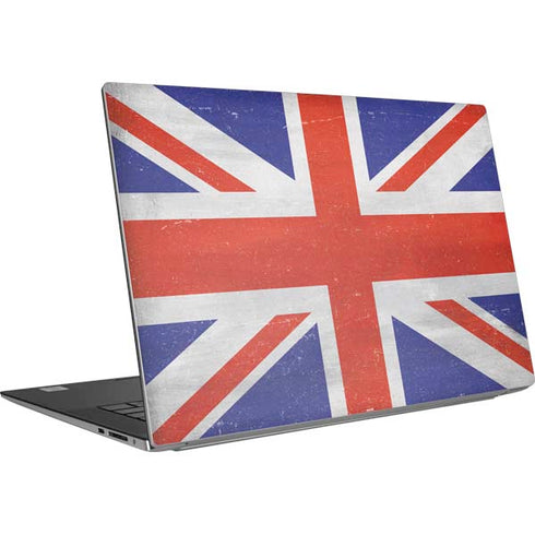 United Kingdom Flag Distressed Dell XPS Skin