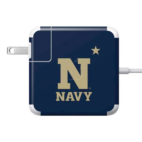 United States Naval Academy USA 85W Power Adapter (15 and 17 inch MacBook Pro Charger) Skin