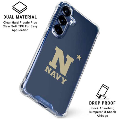 United States Naval Academy USA Galaxy S25 Clear Case