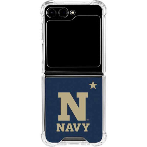 United States Naval Academy USA Galaxy Z Flip6 Clear Case
