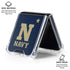 United States Naval Academy USA Galaxy Z Flip7 Clear Case